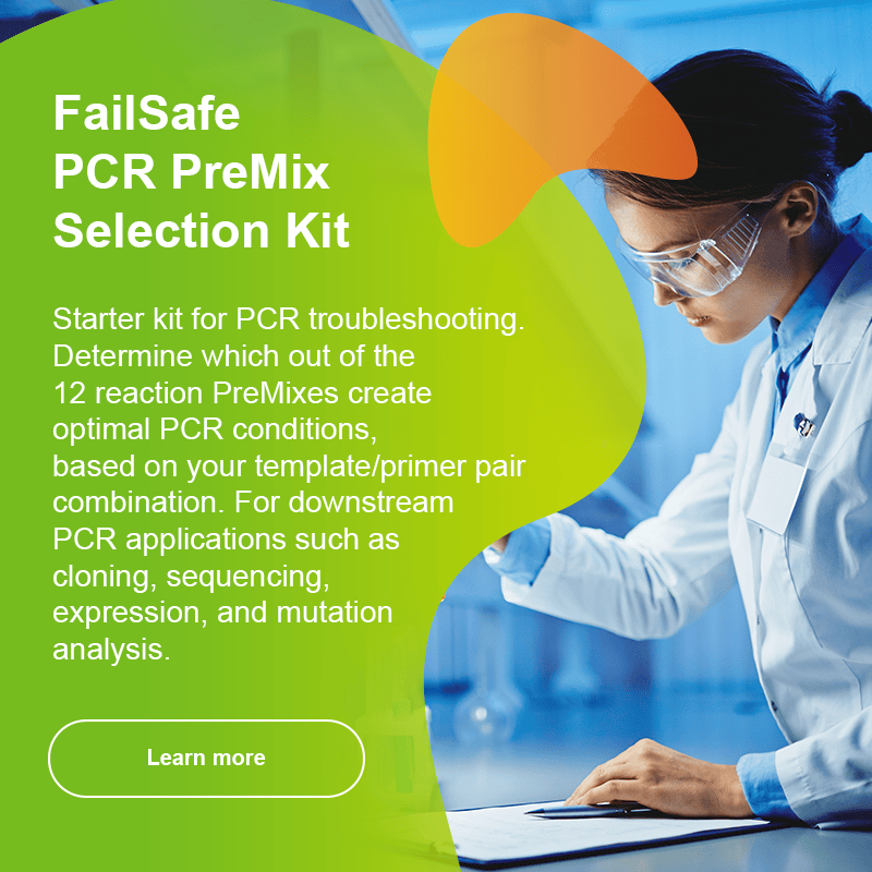 FailSafe PCR PreMix Selection Kit